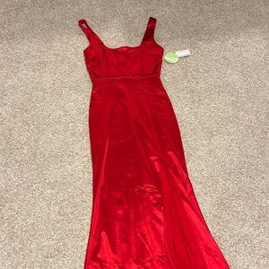 Red Windsor brand dress with tags
